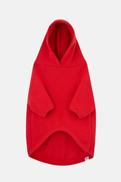 Clown SuperSoft Dog Hoodie - Red