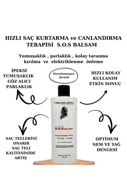TRN MİLANO S.o.s Balsam 300 ml - Fiyatı, Yorumları