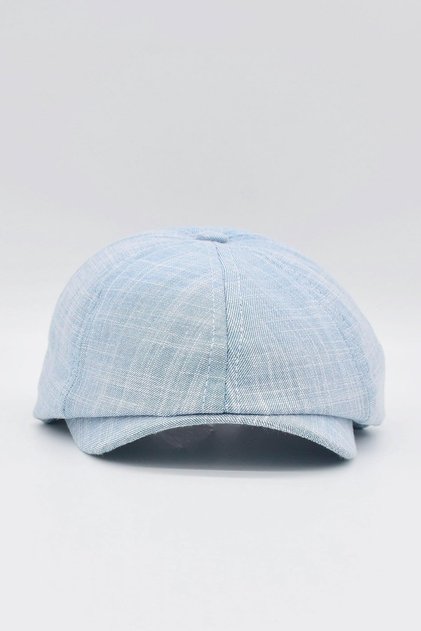 3-8 Years Old Children's Silver Dress Blue Helmet and Hat