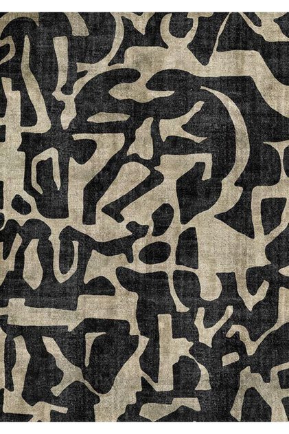 Çam Halı Siesta Modern 32-521 Modern Desenli Dokuma Tabanlı Yıkanabilir Şönil Salon ve Oda Halısı