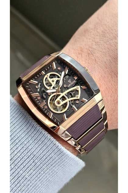 RYM-5129 RAYMOND OTOMATİK ERKEK KOL SAATİ - %100 ÇELİK VE 2 YIL GARANTİLİ