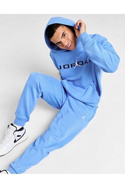 Nike Jordan Brooklyn Fleece Erkek Mavi Eşofman Altı Pamuk - Fiyatı