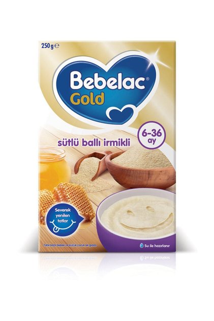 Ballı Ve Irmikli Kaşık Maması 250 Gr