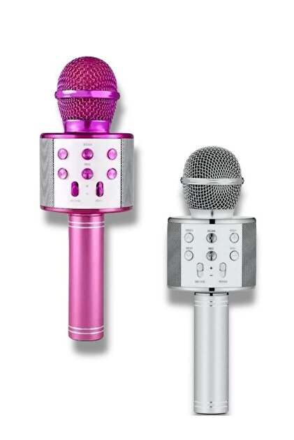 SAZE ARS-WS858 KARAOKE KABLOSUZ MİKROFON (Ürün Tek Adet Fiyatıdır