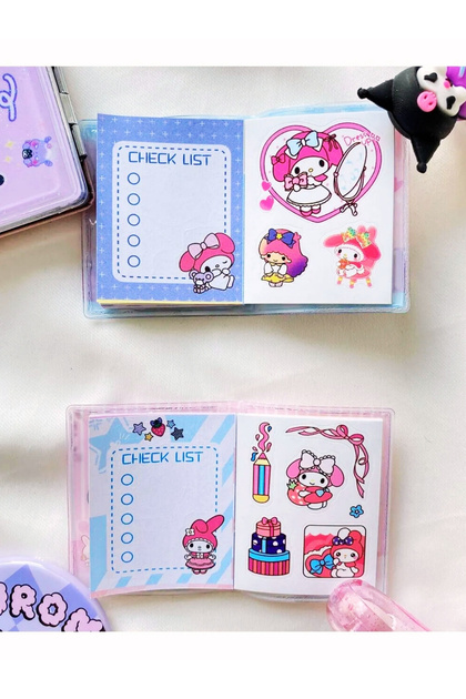ÖZ OFİS Kuromi My Melodi Sanrio Kawaii Karakterli 1 Adet Mini Sulu