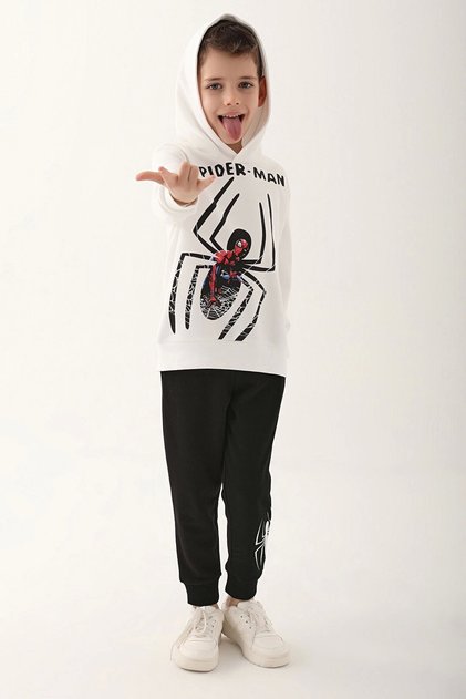 Marvel Boy Cream Tracksuit Set
