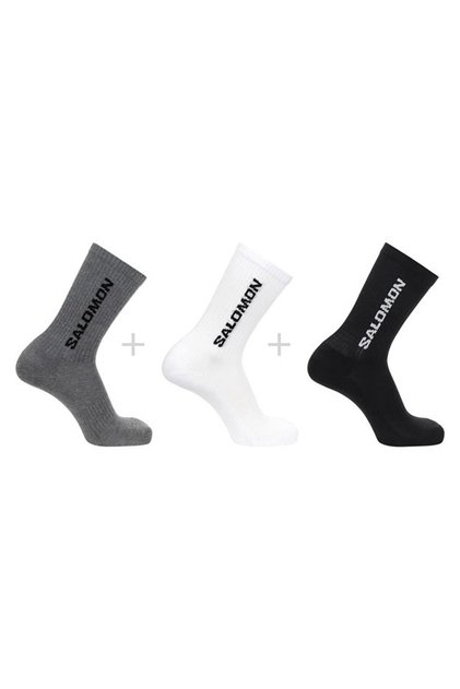 Everyday Crew 3-Pack Unisex Multi-Colored Casual Style Socks Lc2086200
