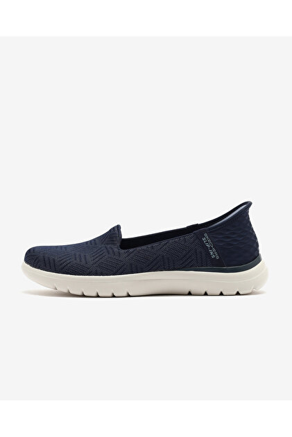 Skechers ON-THE-GO FLEX - CLOVER Kadın Lacivert/Beyaz Günlük