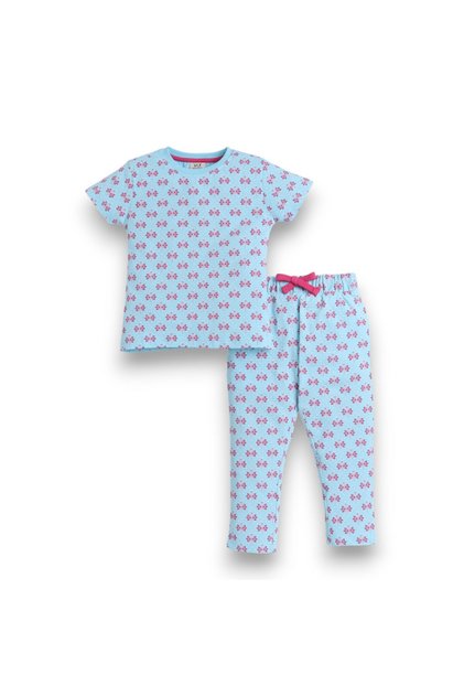 - All-Over Printed T-shirt and Pyjama Set