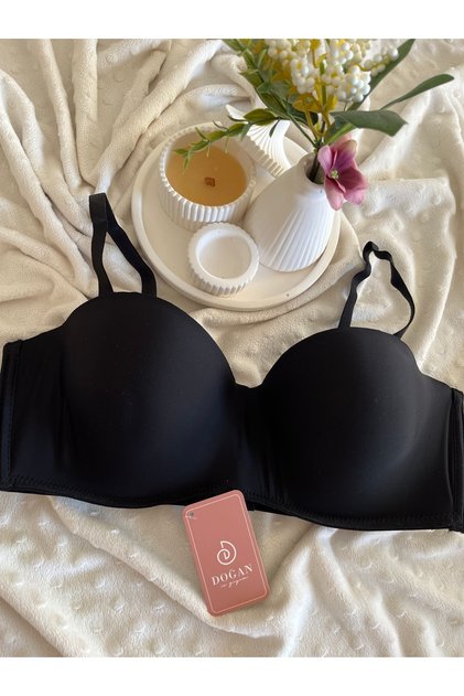 Women's Black Lotus Bra