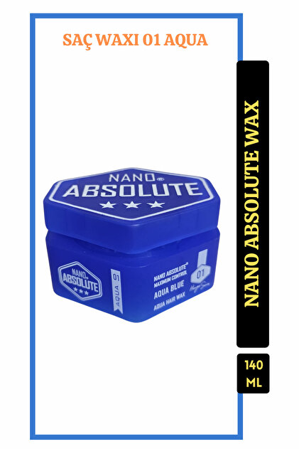 Nano Absolute Saç Wax Aqua Hair Styling Wax 140ml - Fiyatı, Yorumları