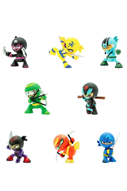 【新品未使用】PYR KNIGHT GIOCHI PREZIOSI Sesli Fart Ninjas Gaz Çıkaran Sensörlü Figür S9 1