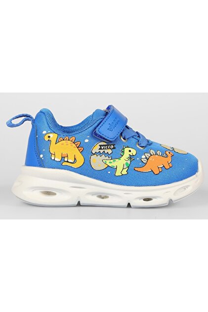 Vicco 346. B25Y. 171 Dino Sax Mavi Erkek Bebek Işıklı Spor