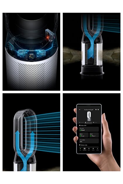 ◆Dyson Purifier Hot + Cool ◆ DYSON Purifier Hot+Cool HP1 Hava Temizleyici (Beyaz/Beyaz