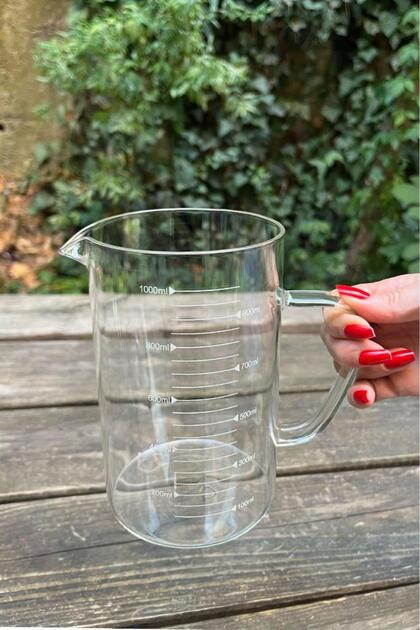 Cam Beher 1000ml 10 cm Çap x 16 cm H