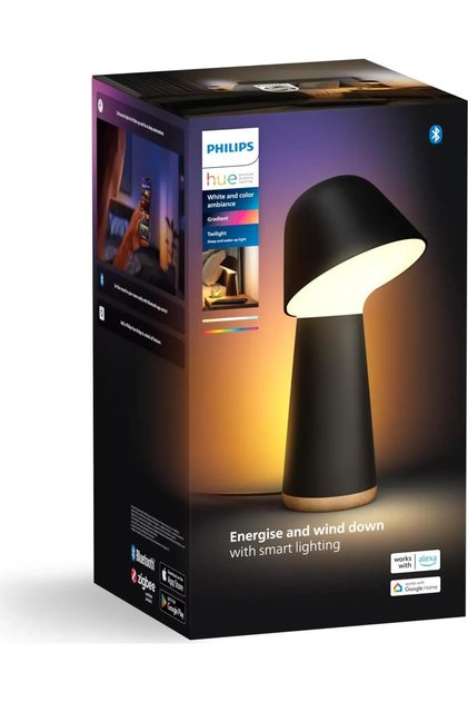 Hue Twilight Uyku ve Uyanma Işığı - Siyah