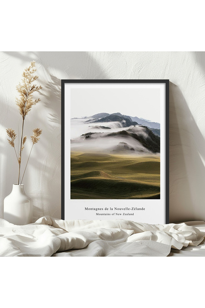 Single Wooden Framed Painting One Piece Poster Painting Tk/1428