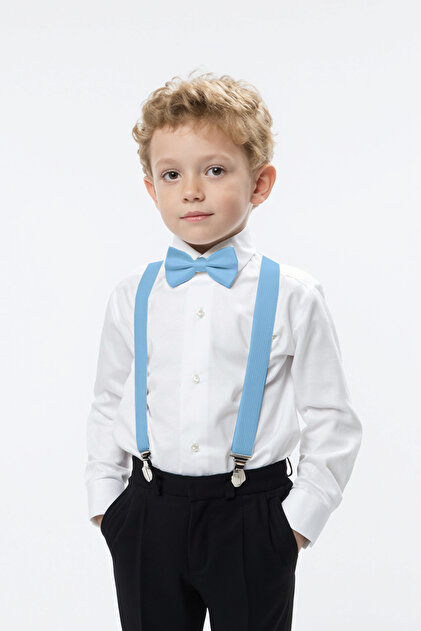 Trend Bebe Butik Children's Bow Tie Pants Suspender Set Show Wedding Graduation Birthday Adjustable Suspender Bow Tie Set- Trendyol Trend Bebe Butik Children's Bow Tie Pants Suspender Set Show Wedding Graduation Birthday Adjustable Suspender Bow Tie Set- Trendyol