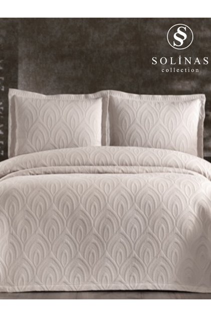 Soldi Perla Cappucino Double Bedspread