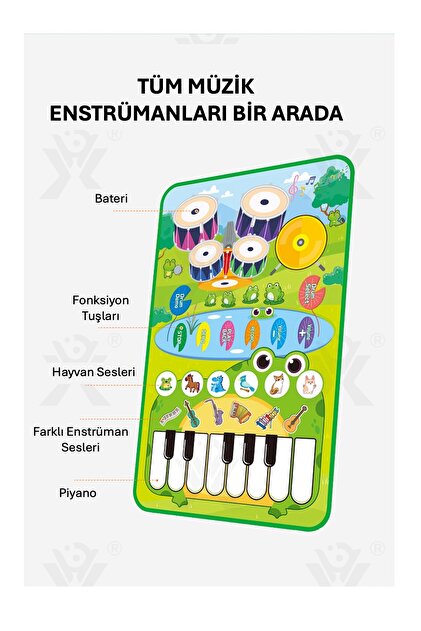 HESTİNYA TOYS Piyano Müzik Mat - Fiyatı, Yorumları
