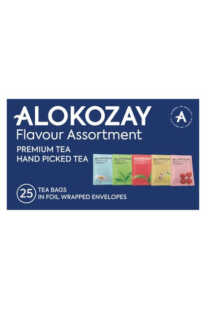 Flavour Assortment Tea - 25 Tea Bags In Foil Wrapped Envelopes