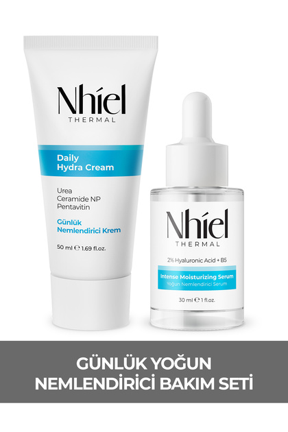 Intensive Moisturizing and Barrier Strengthening Daily Care Set (Hyaluronic Acid, Ceramide)