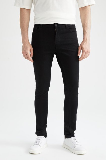 Super Skinny Ekstra Dar Kalıp Normal Bel Ekstra Dar Paça Jean Pantolon W9347az22au