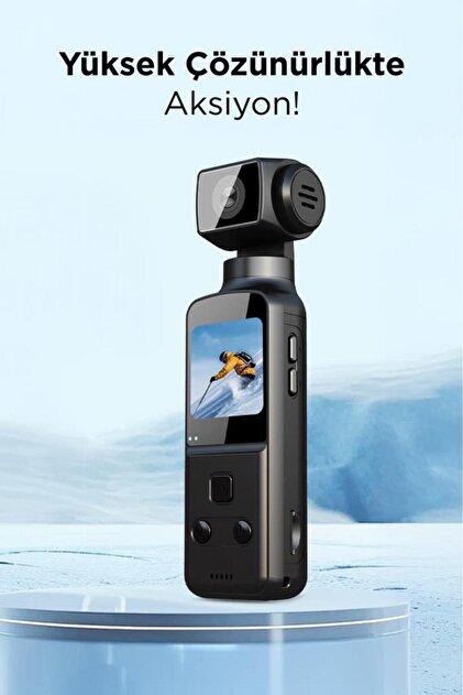 Torima CMR-22 Siyah 4k 360 Derece Wifi Gece Görüslü Aksiyon