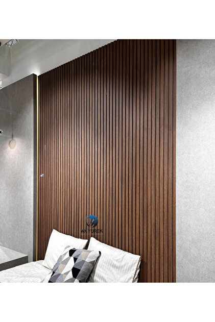 AGT AKYÜREK AGT LB 3783 MODEL AÇIK CEVİZ RENK DEKOR PROFİL DUVAR