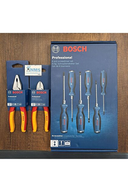 Bosch VDE 8 Parça 180 Pense ve 160 Yankeski 6 Parça Tam
