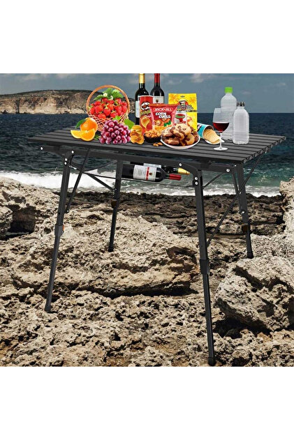 Funky Chairs Elite Alüminyum Teleskopik Ayaklı Kamp Piknik Masası
