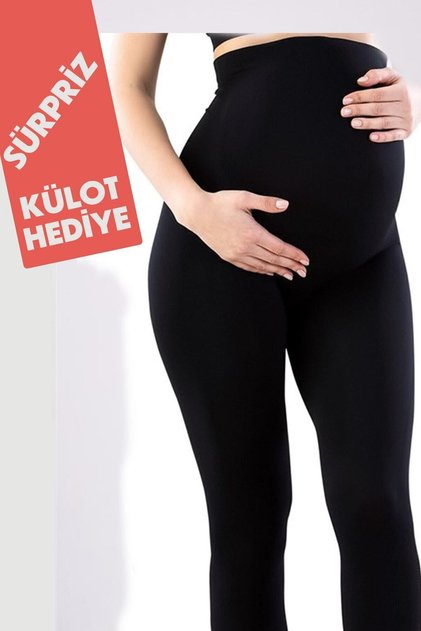 Crni korzet od Pamuk komada Oblikuje figuru trudničke tajice
