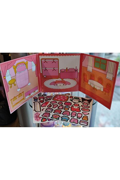 bundle island Manyetik mıknatıslı evcilik ve giydirme oyunu sessiz