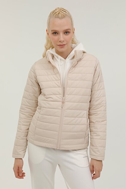 Kinetix W-sn659 Basıc Padded Coat Ekru Kadın Mont - Fiyatı, Yorumları