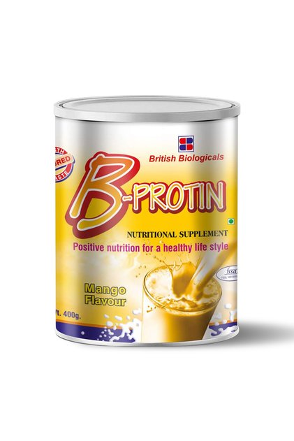 B-Protin Nutritional Supplement, Whey, Immunity, Vitamin A, Mango, 400g