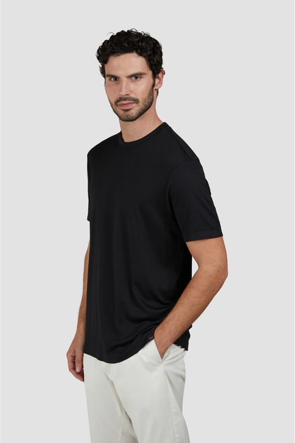 COTTON LYOCELL T SHIRT