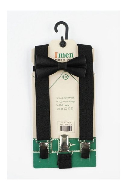 Boy's Bow Tie and Suspender Belt Set 8 Years