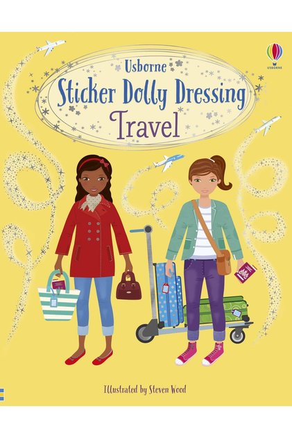 Детска книга - Sticker Dolly Dressing Travel