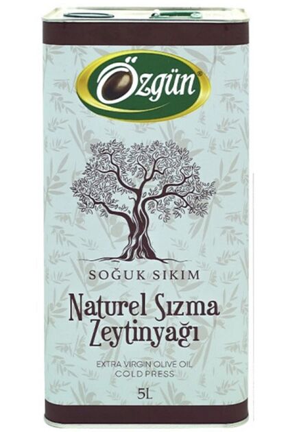 Özgün 5 L Naturel Sızma Zeytinyağı