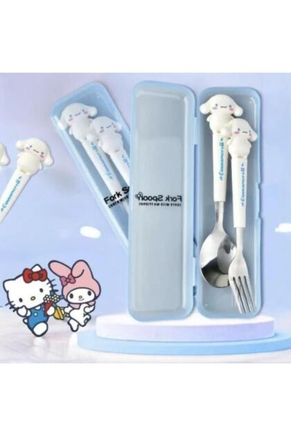 qhm 2点セット サンリオ VEYORA Sanrio Hello Kitty Kuromi My Melody Cinnamoroll 2'li Çatal