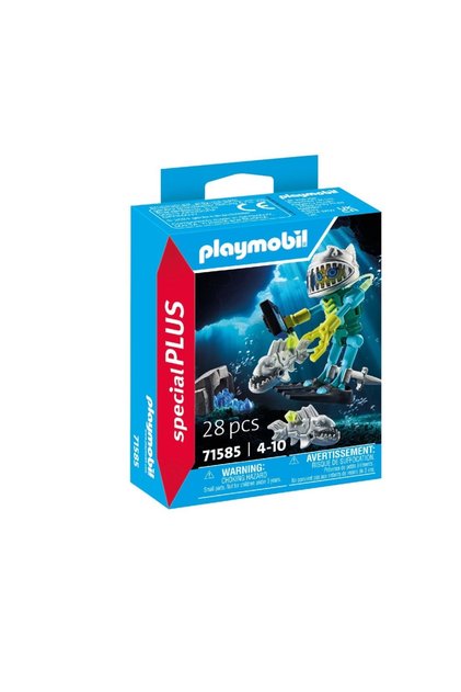 Figurina robot scuba