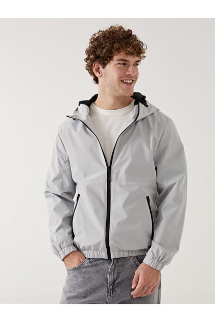 Ozmarka New Season Standard Fit Hooded Men's Raincoat