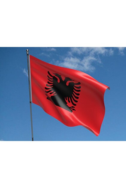 Arnavutluk Bayrağı 70x105Cm Albania Flag