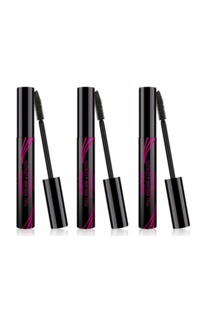 Black Mascara Extra Volume & Length - Essential Full Volume & Lenght Intense X 3