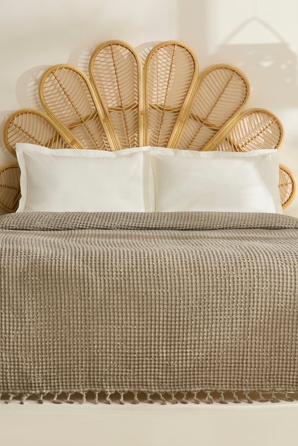 Mady %100 Cotton Waffle Çift Kişilik Tek Pike Taş