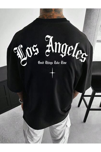 TRICOU IMPRIMAT LOSANGES OVERSIZE