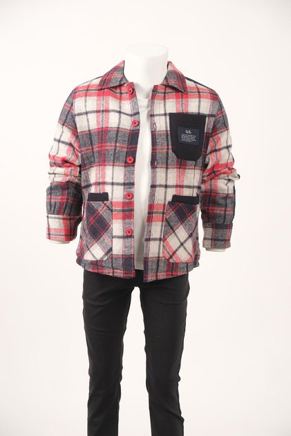 Boy's Lumberjack Shirt with Plush Lining