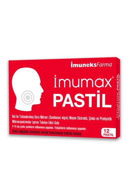 Imumax Pastil 12 Adet