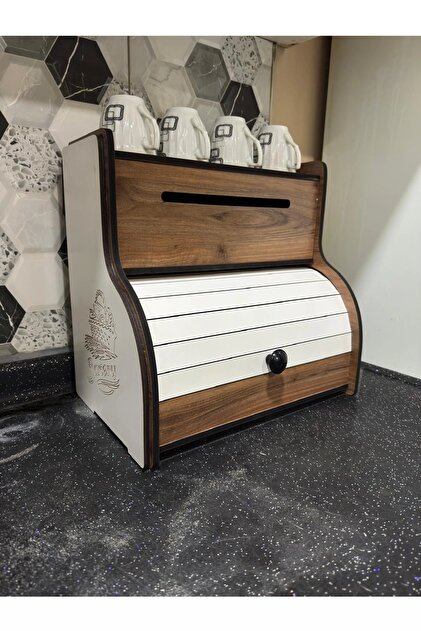 adımshops New Bread Box-yeni Ekmeklik, Havlu Peçetelik(saklama