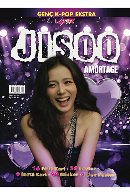 KSTAR Blackpink Jisoo Amortage Dergisi Kpop Özel Sayı - Fiyatı